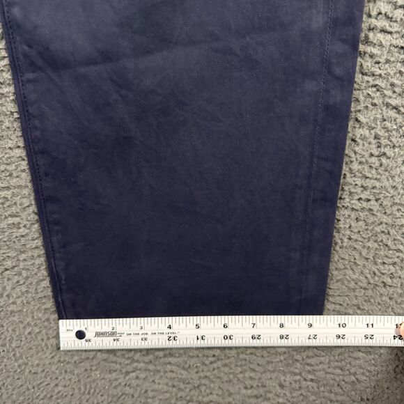 AG Adriano Goldschmied Pants Mens 34x34 Blue Protege Straight Leg Chino Preppy - Picture 16 of 16